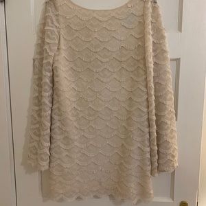 Judith March Fringe Dress - Size M (6/8)